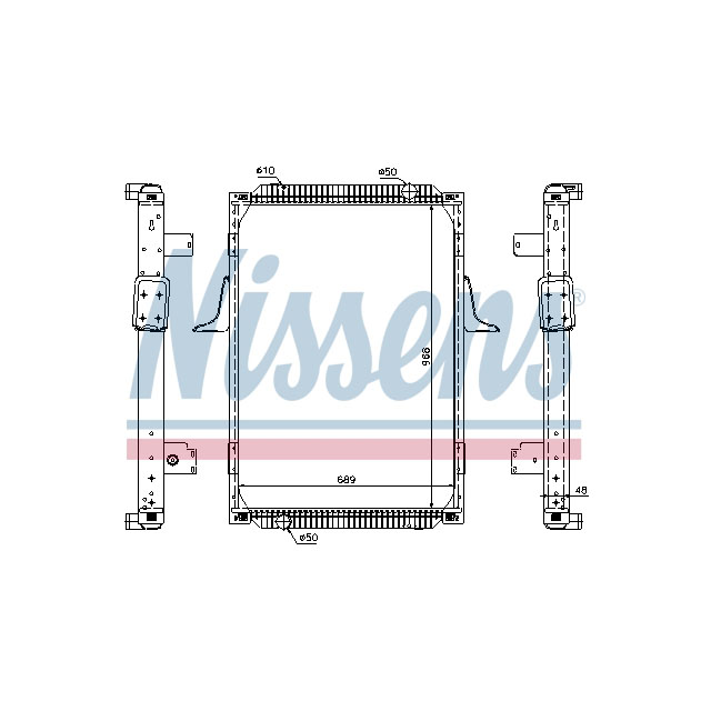 NISSENS RADIATOR TO SUIT RENAULT