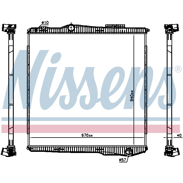 NISSENS RADIATOR TO SUIT SCANIA