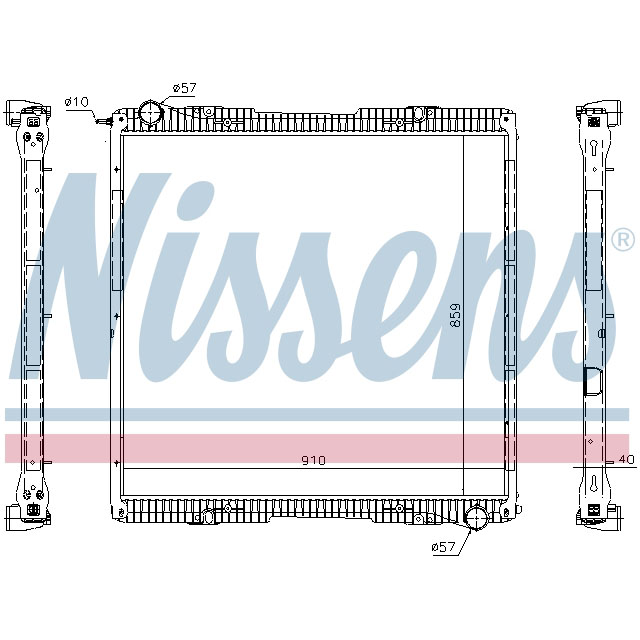 NISSENS RADIATOR TO SUIT SCANIA