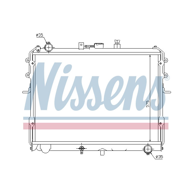 NISSENS RADIATOR TO SUIT LCV