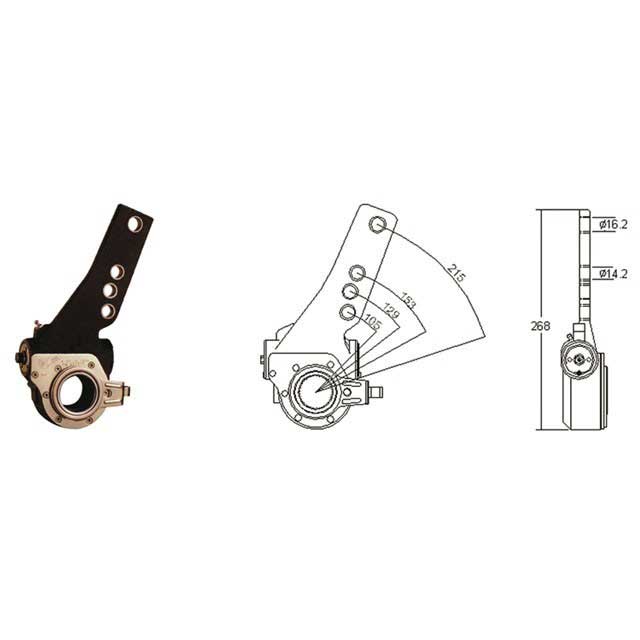 MEI SELFSET AUTOMATIC SLACK ADJUSTER