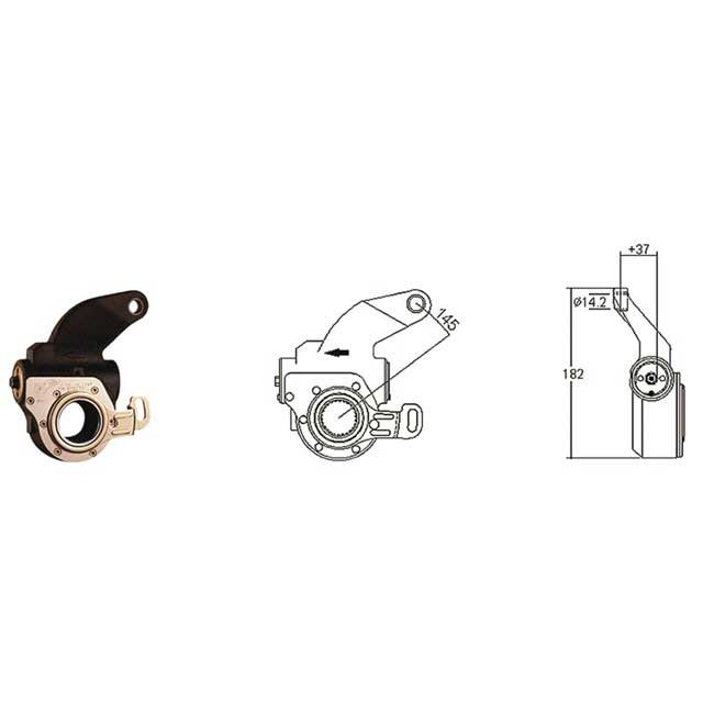 MEI SELFSET AUTOMATIC SLACK ADJUSTER TRUCK MERCEDES L