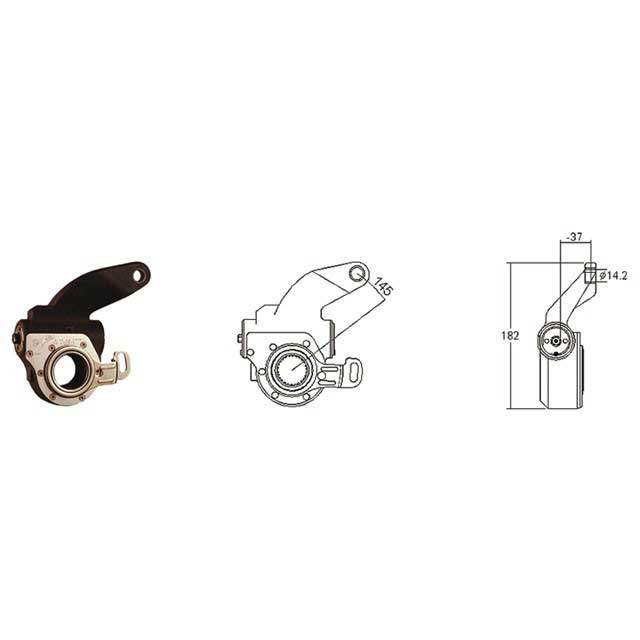 MEI SELFSET AUTOMATIC SLACK ADJUSTER TRUCK MERCEDES R