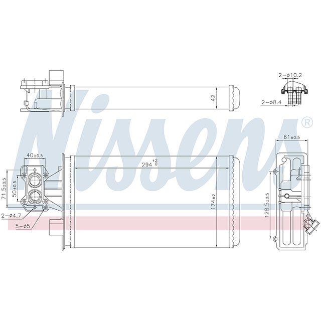NISSENS HEATER TO SUIT IVECO