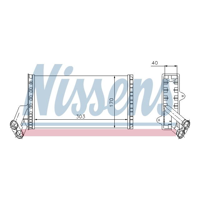 NISSENS HEATER TO SUIT LCV