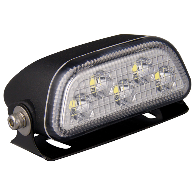 Low Profile Flood Lamp - Black