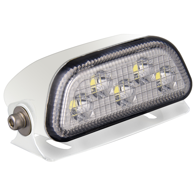 Low Profile Flood Lamp - White
