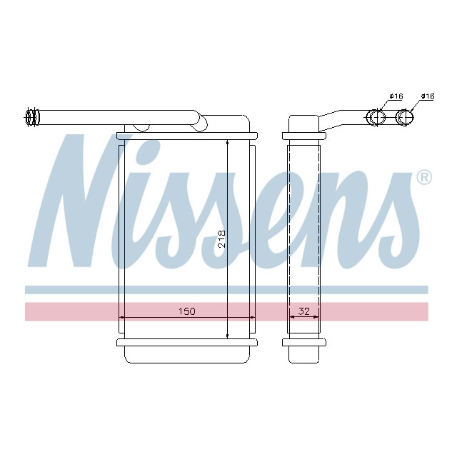 NISSENS HEATER TO SUIT LCV