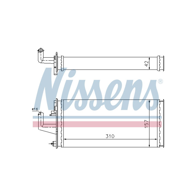 NISSENS HEATER TO SUIT IVECO
