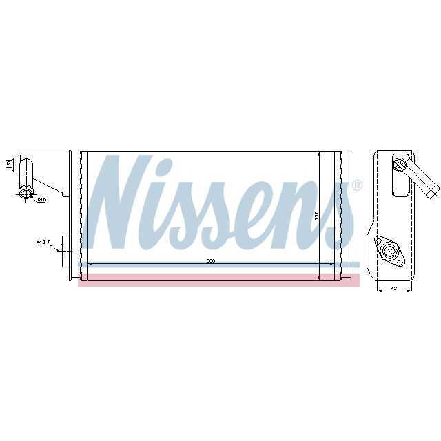 NISSENS HEATER TO SUIT IVECO