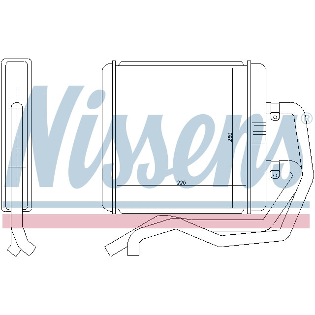 NISSENS HEATER TO SUIT IVECO