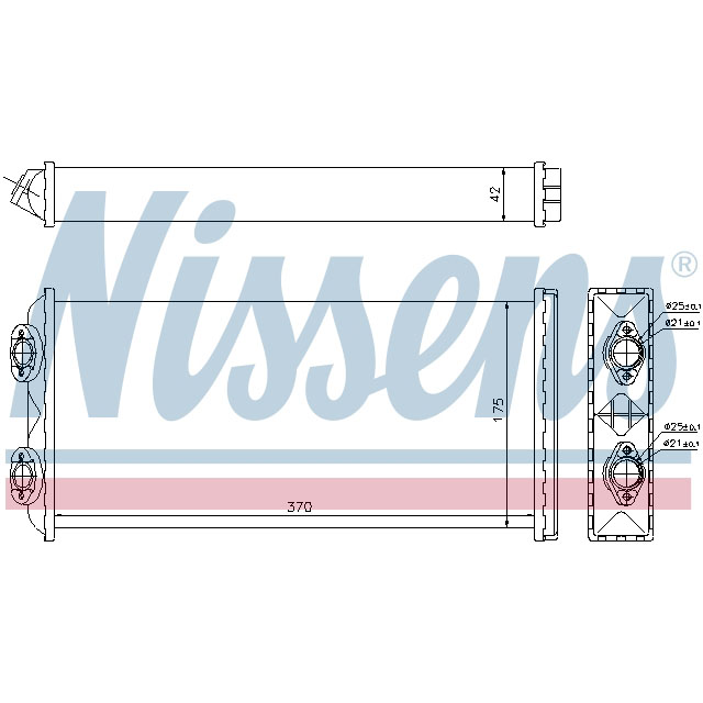 NISSENS HEATER TO SUIT MAN