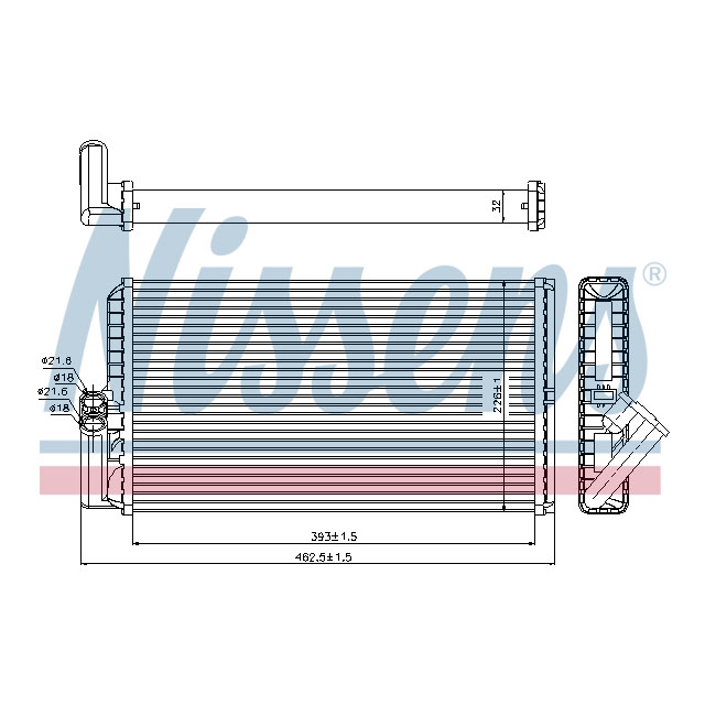 NISSENS HEATER TO SUIT MERCEDES