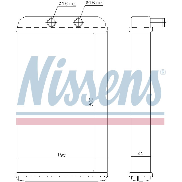NISSENS HEATER TO SUIT LCV
