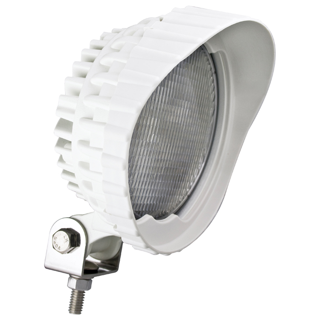 Round Work Lamp - White - 24V