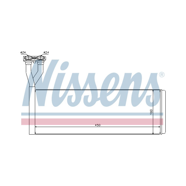 NISSENS HEATER TO SUIT SCANIA