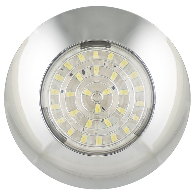Round Interior Lamp - Chrome