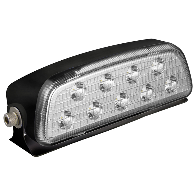Low Profile Flood Lamp - Black