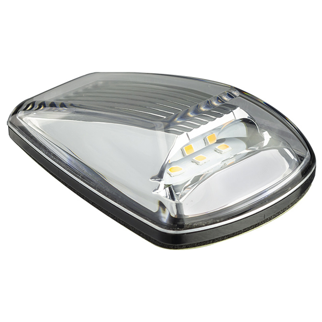 Compact Category 6 Side Direction Indicator - Clear Lens (Twin Pack)