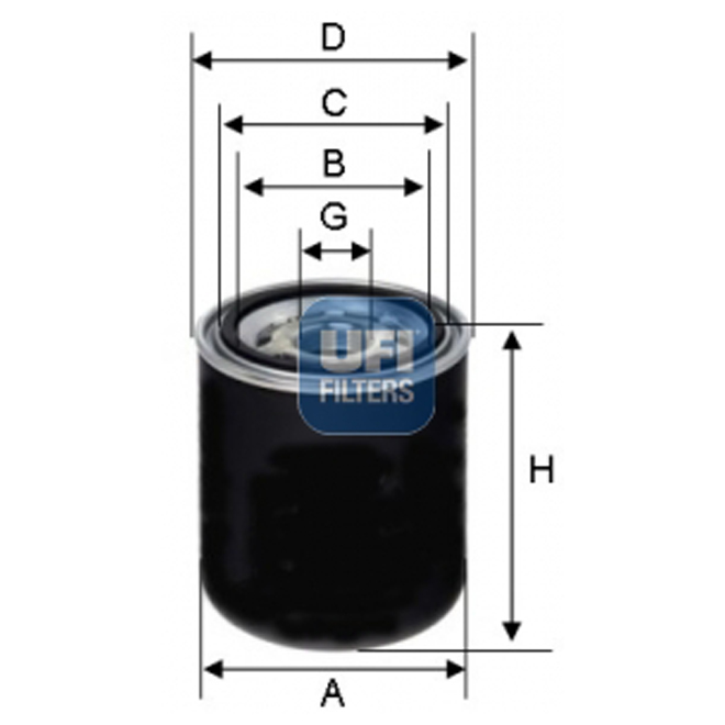 UFI FILTER SPARE PART