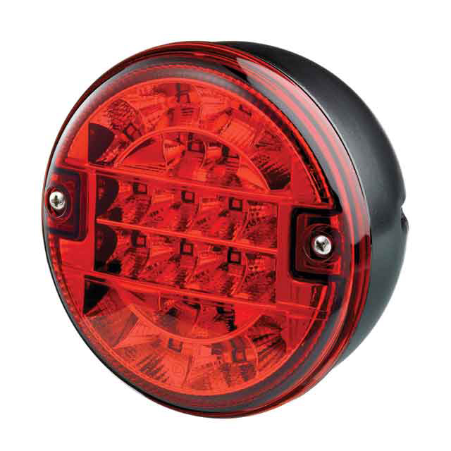 M810 LED Rear Fog Lamp Round 140mm with Cable Entry