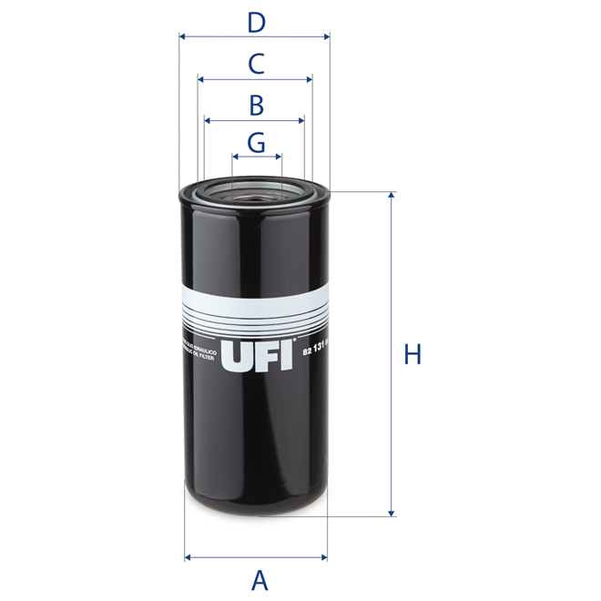 82-131-00 UFI FILTER SPARE PART