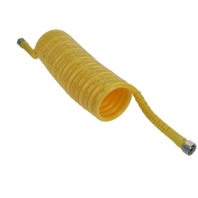 TRAILERFLEX AIR COIL 4M YELLOW M18 FEMALE