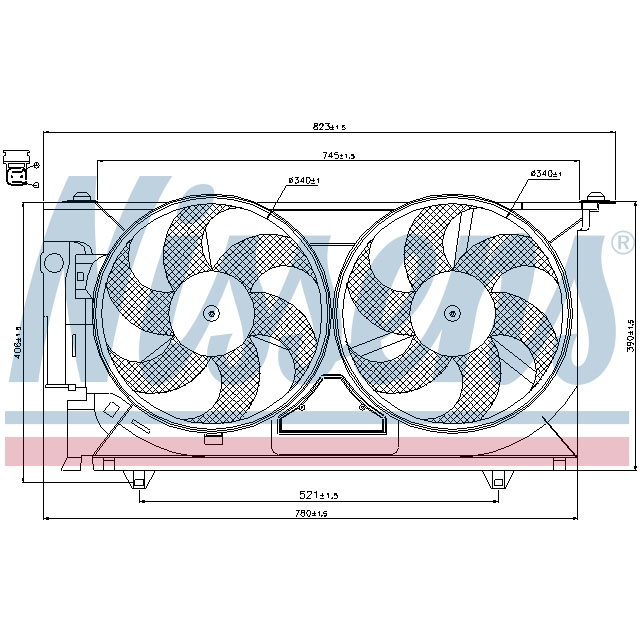 NISSENS FAN TO SUIT LCV