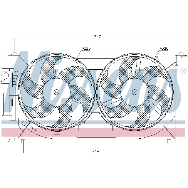 NISSENS FAN TO SUIT LCV
