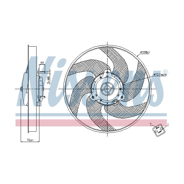 NISSENS FAN TO SUIT LCV
