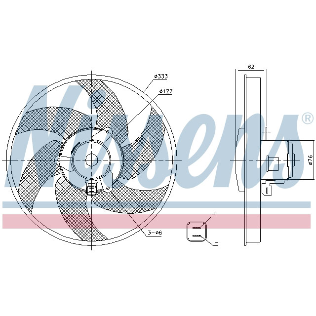 NISSENS FAN TO SUIT LCV