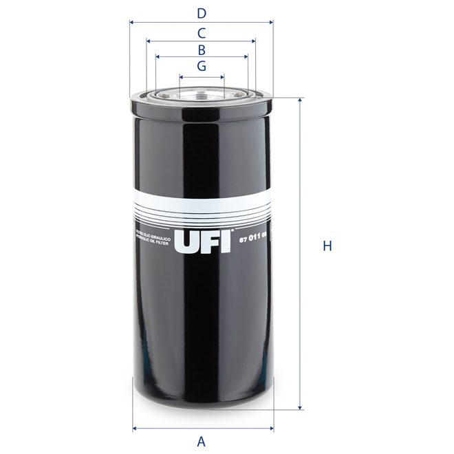87-011-00 UFI FILTER SPARE PART