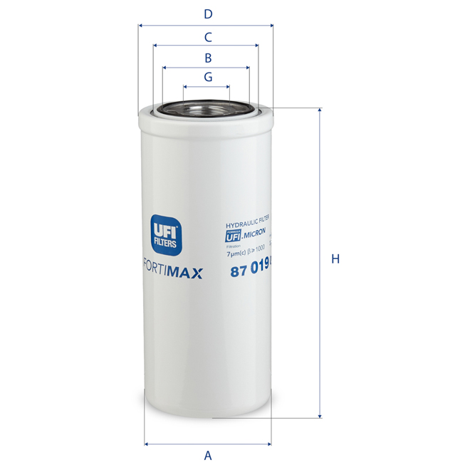 87-019-00 UFI FILTER SPARE PART