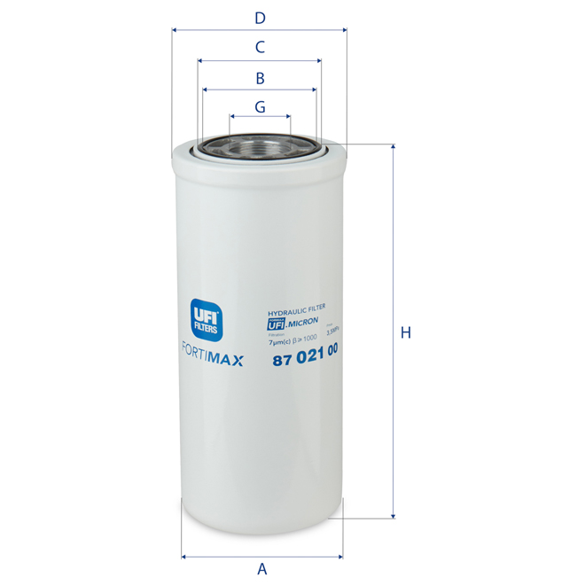 87-021-00 UFI FILTER SPARE PART