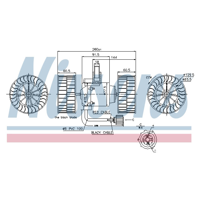NISSENS BLOWER TO SUIT SCANIA