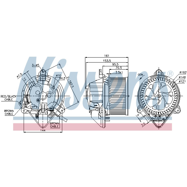 NISSENS BLOWER TO SUIT LCV