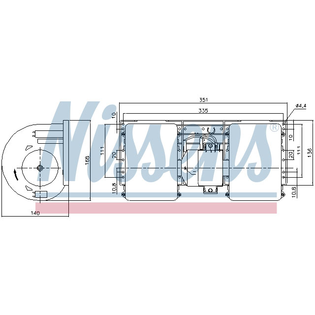 NISSENS BLOWER TO SUIT SCANIA