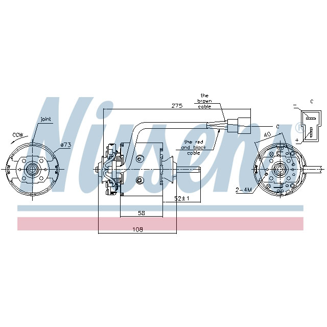 NISSENS BLOWER TO SUIT SCANIA