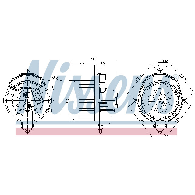 NISSENS BLOWER TO SUIT LCV