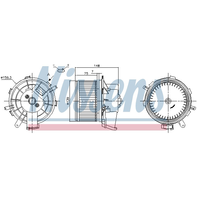 NISSENS BLOWER TO SUIT LCV
