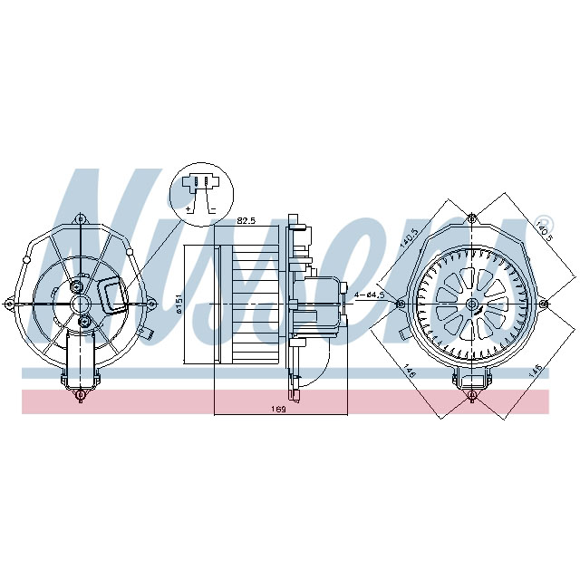 NISSENS BLOWER TO SUIT LCV