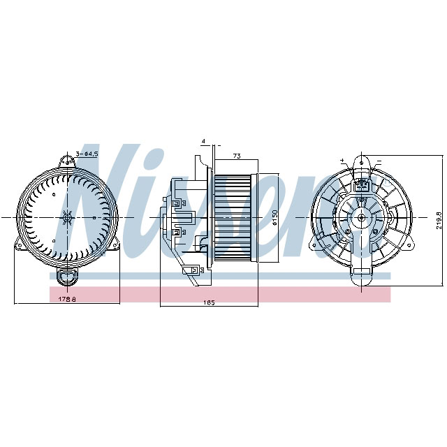 NISSENS BLOWER TO SUIT LCV