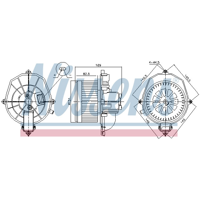 NISSENS BLOWER TO SUIT LCV
