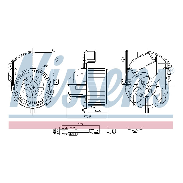 NISSENS BLOWER TO SUIT LCV