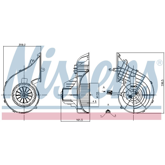 NISSENS BLOWER TO SUIT RENAULT