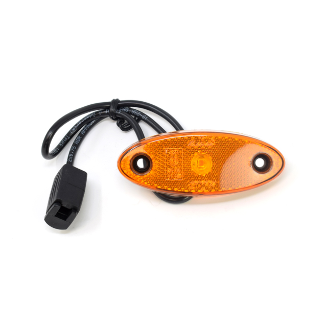 AMBER LED MARKER LAMP 12-24V