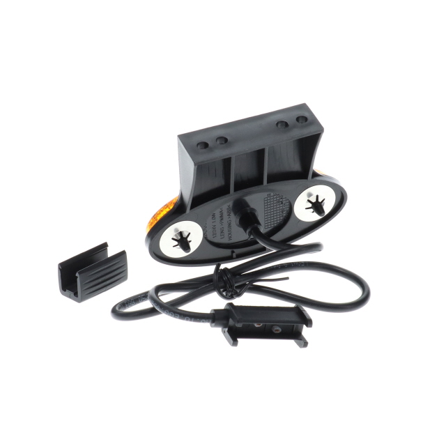 881-73-05 AMBER LED MARKER LAMP 12-24V INC BRACKET