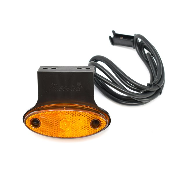 881-73-15 AMBER LED MARKER LAMP 12-24V INC BRACKET