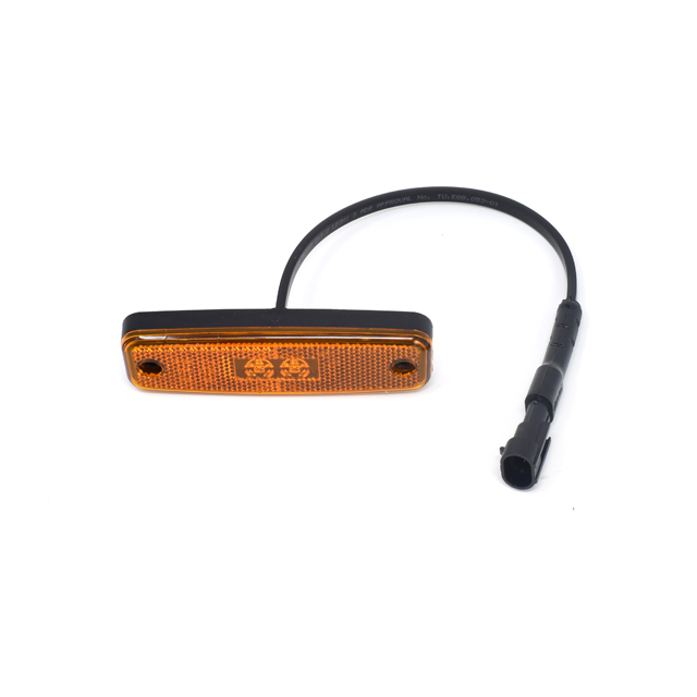 891-03-09 AMBER LED SIDE MARKER 12/24V 0.5M FLYLEAD + SFF