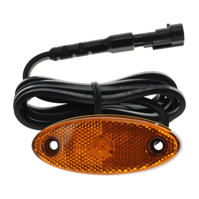 LED MARKER LAMP AMBER 1.5M CABLE